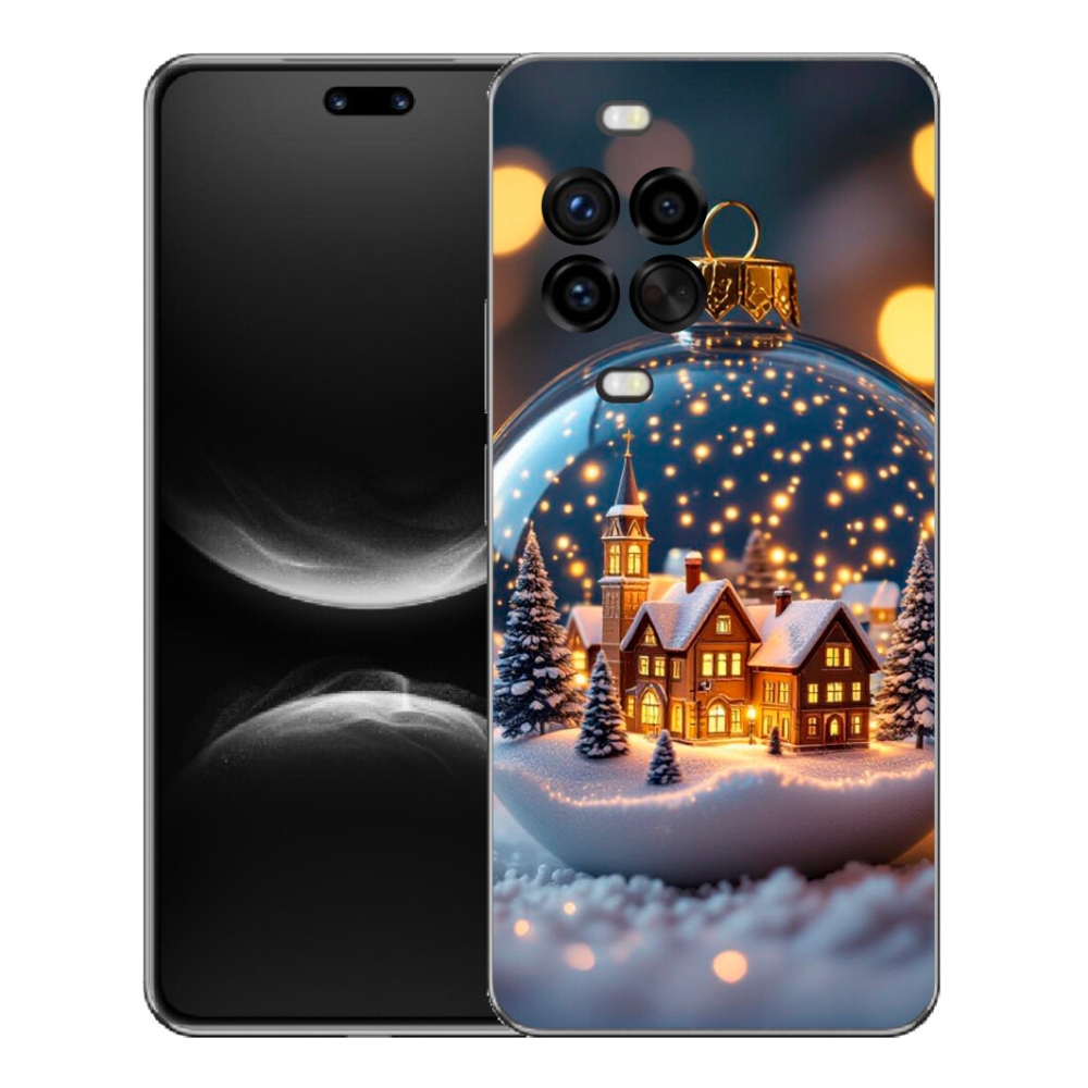 Gelový kryt mmCase na Huawei Nova 14 Pro - vánoční koule 4