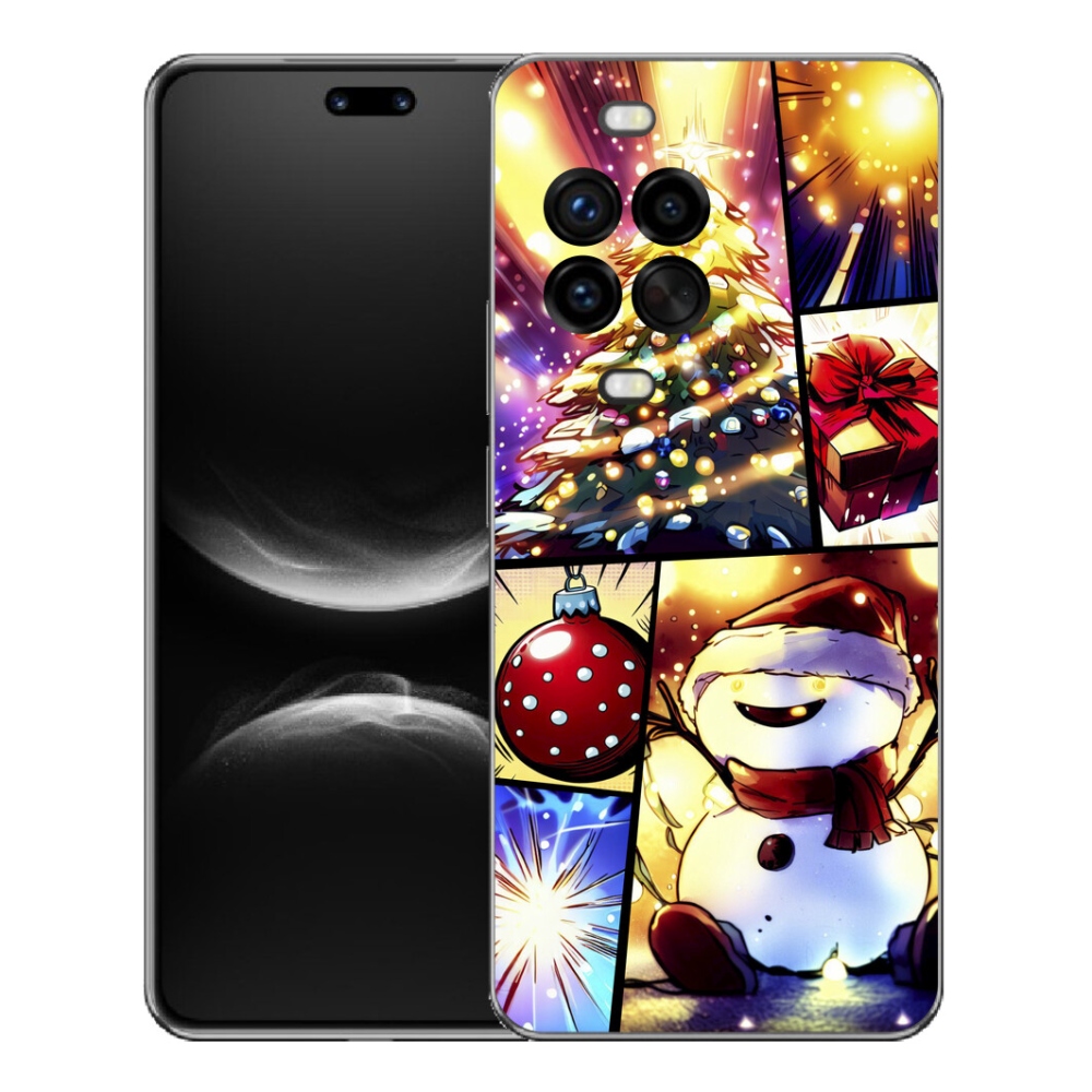 Gelový kryt mmCase na Huawei Nova 14 Pro - vánoční motivy 1