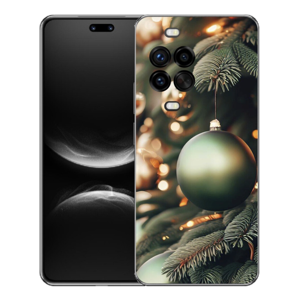 Gelový kryt mmCase na Huawei Nova 14 Pro - vánoční ozdoby 1