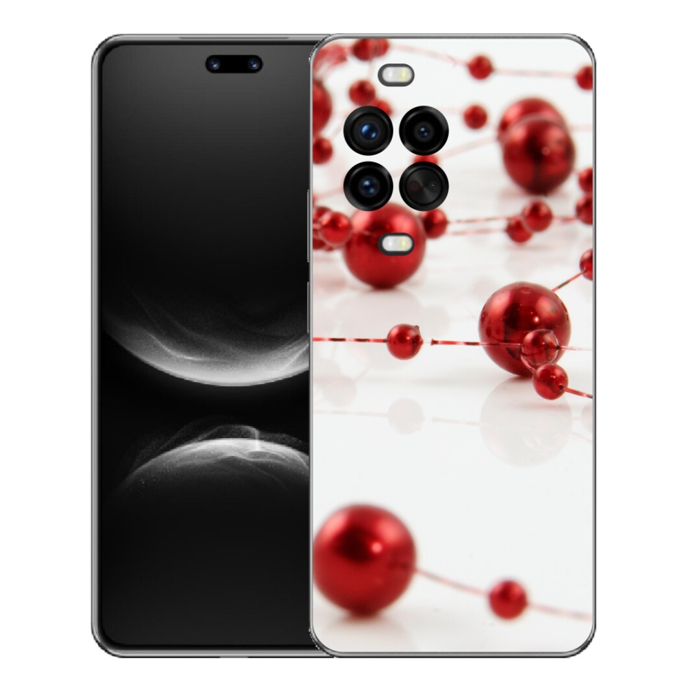 Gelový kryt mmCase na Huawei Nova 14 Pro - vánoční řetěz
