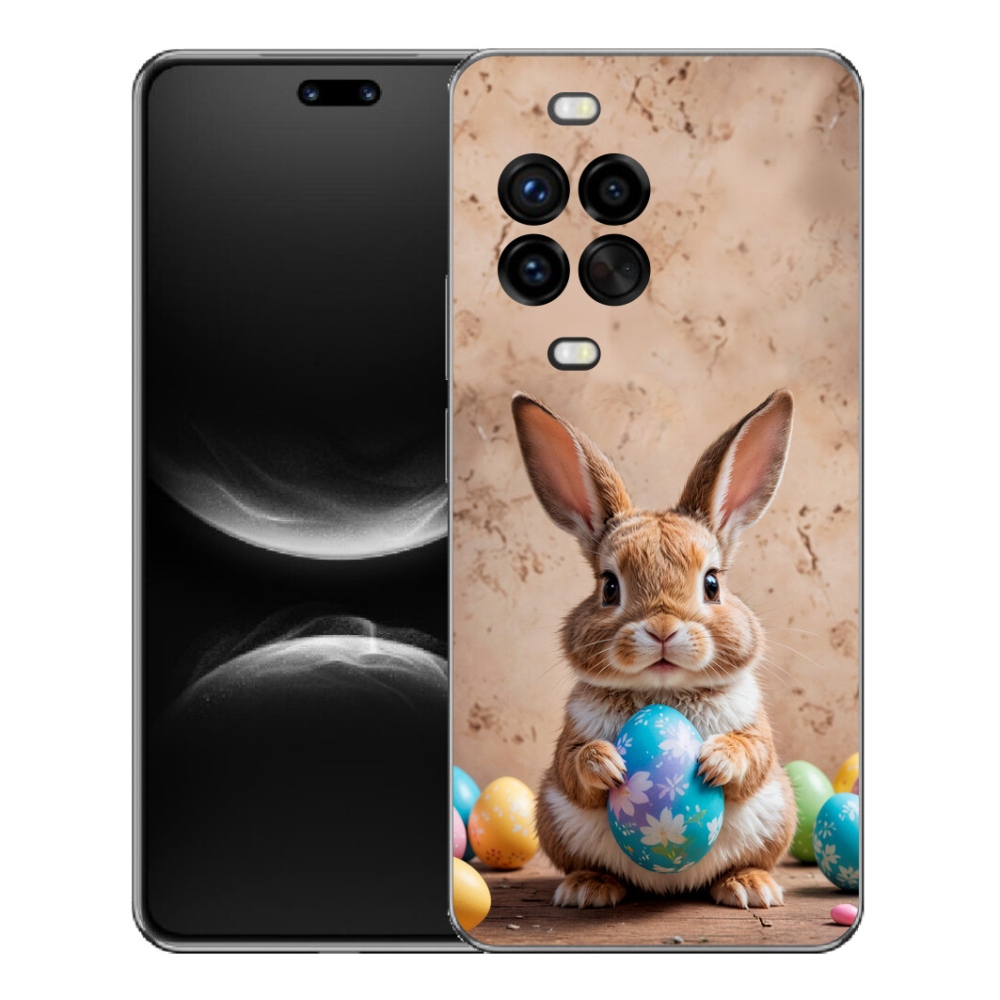 Gelový kryt mmCase na Huawei Nova 14 Pro - velikonoční králíček