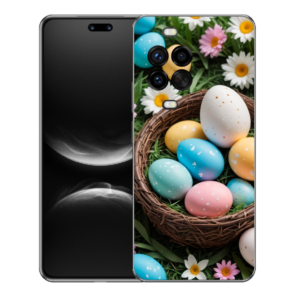 Gelový kryt mmCase na Huawei Nova 14 Pro - velikonoční vajíčka 2