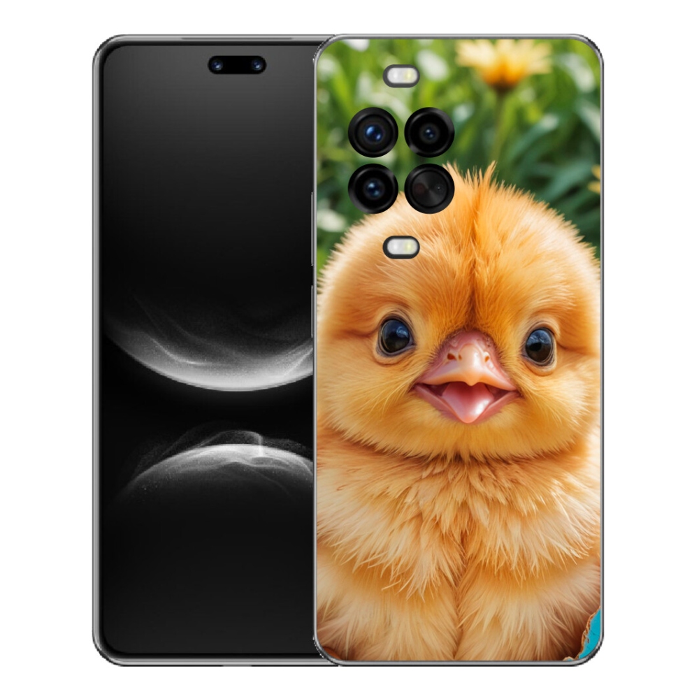 Gelový kryt mmCase na Huawei Nova 14 Pro - veselé kuřátko