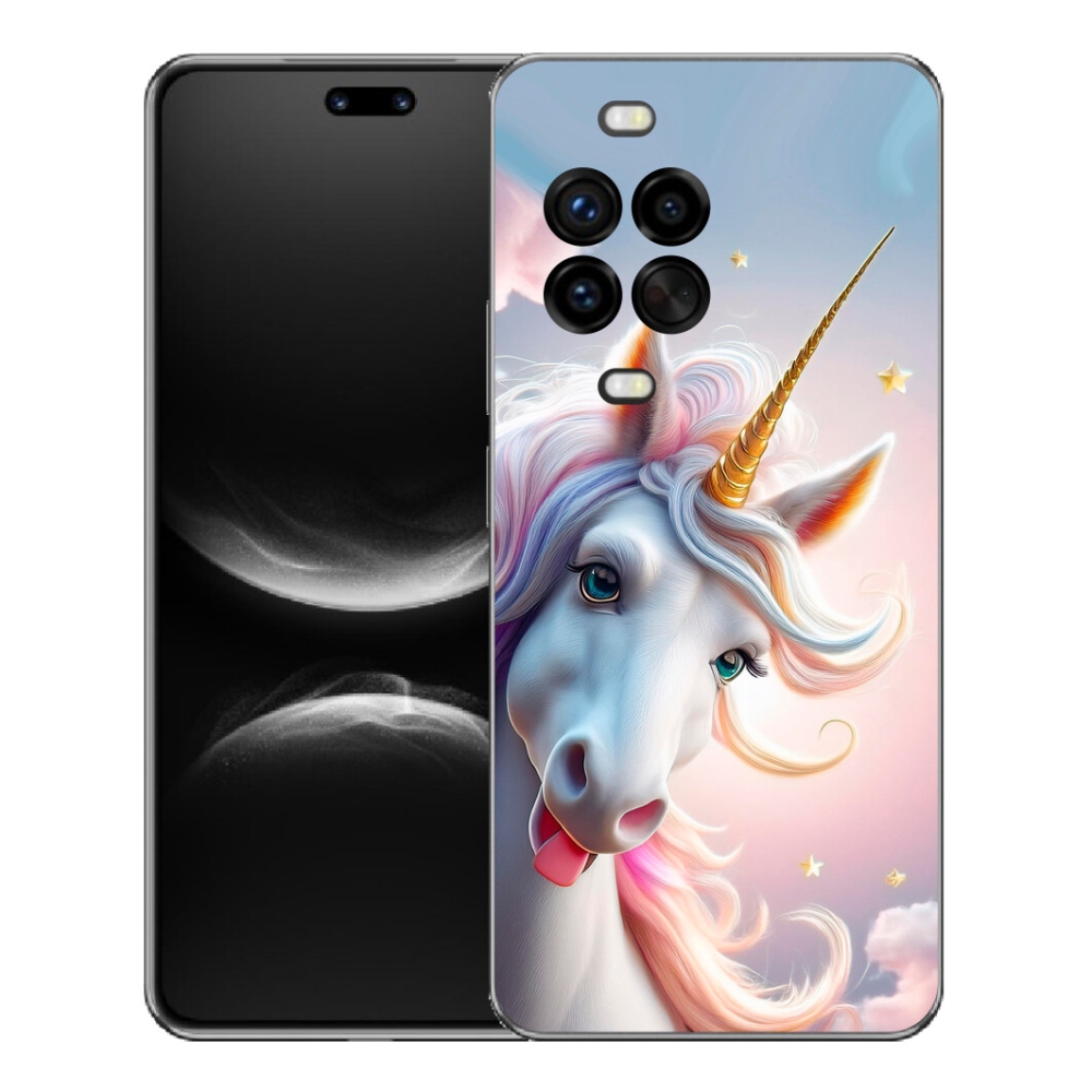 Gelový kryt mmCase na Huawei Nova 14 Pro - veselý jednorožec