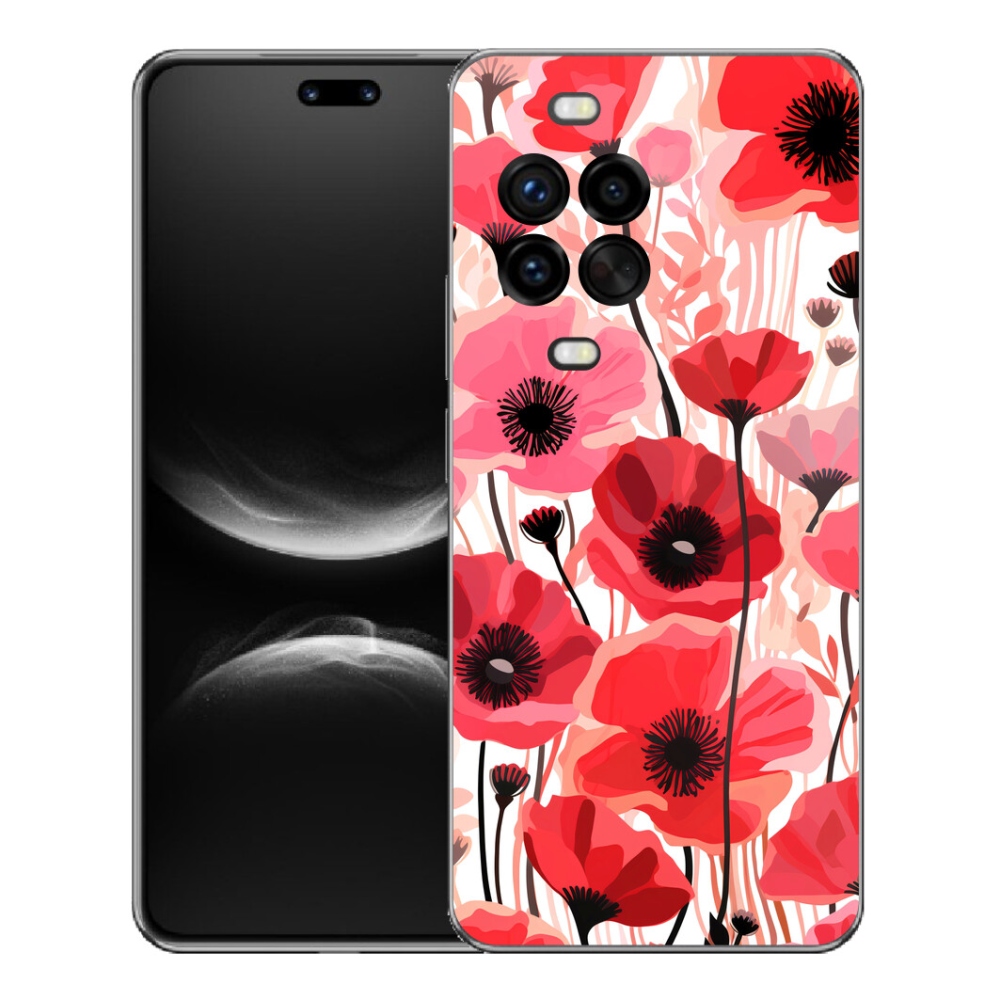 Gelový kryt mmCase na Huawei Nova 14 Pro - vlčí mák 1