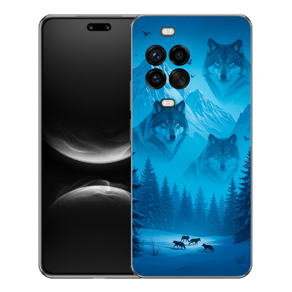 Gelový kryt mmCase na Huawei Nova 14 Pro - vlčí smečka