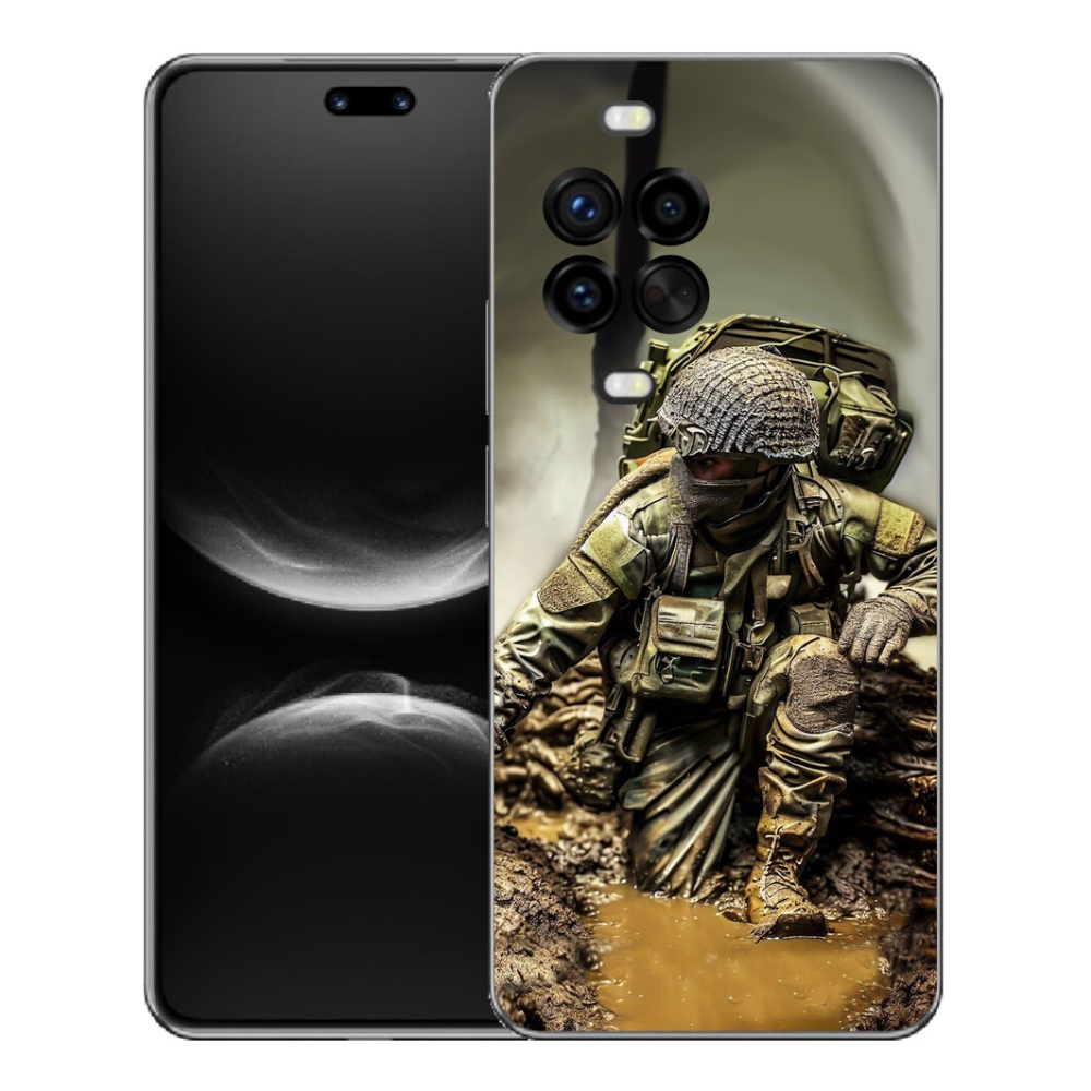 Gelový kryt mmCase na Huawei Nova 14 Pro - voják