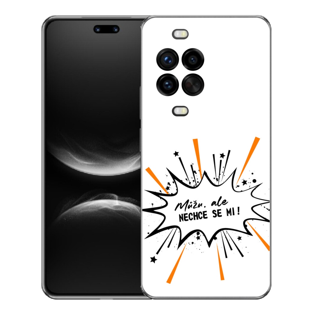 Gelový kryt mmCase na Huawei Nova 14 Pro - vtipný text 11 bílé pozadí