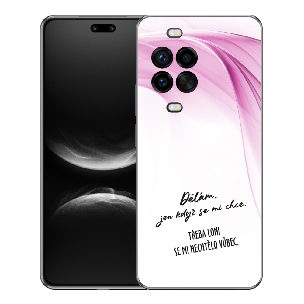 Gelový kryt mmCase na Huawei Nova 14 Pro - vtipný text 12 bílé pozadí