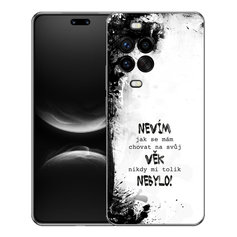 Gelový kryt mmCase na Huawei Nova 14 Pro - vtipný text 14 bílé pozadí