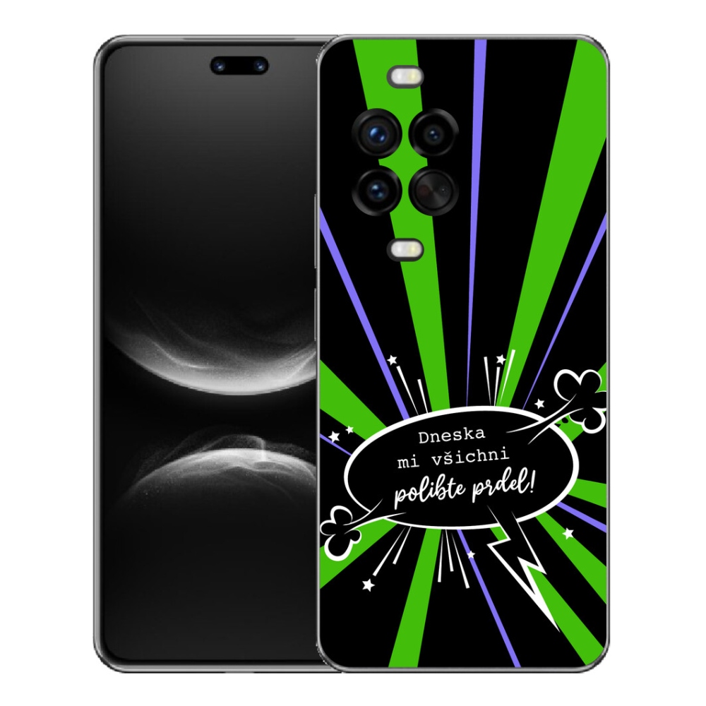 Gelový kryt mmCase na Huawei Nova 14 Pro - vtipný text 15 černé pozadí