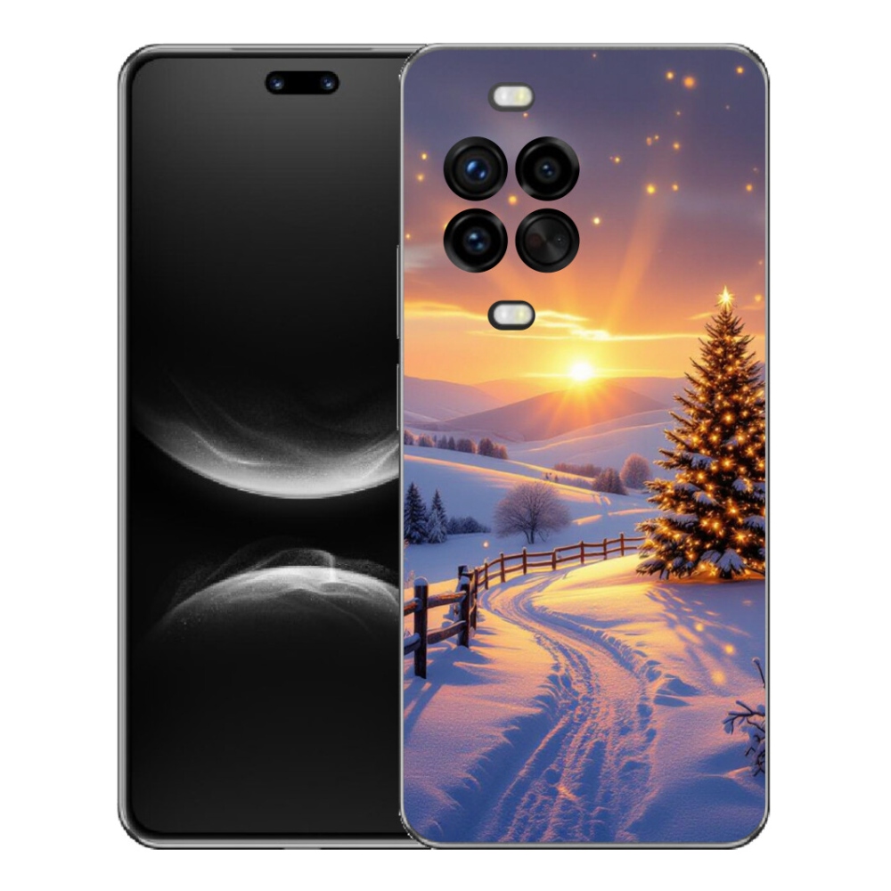 Gelový kryt mmCase na Huawei Nova 14 Pro - zimní krajina