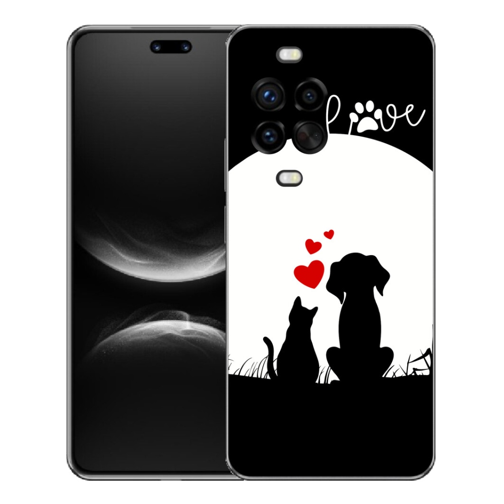 Gelový kryt mmCase na Huawei Nova 14 Pro - zvířecí láska