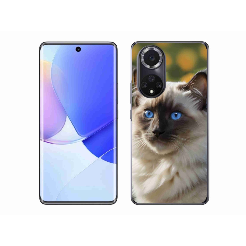 Gelový kryt mmCase na Huawei Nova 9 - bílý ragdoll