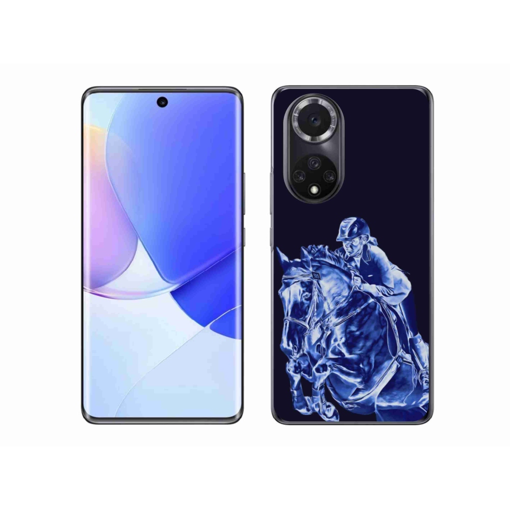 Gelový kryt mmCase na Huawei Nova 9 - dostihový kůň