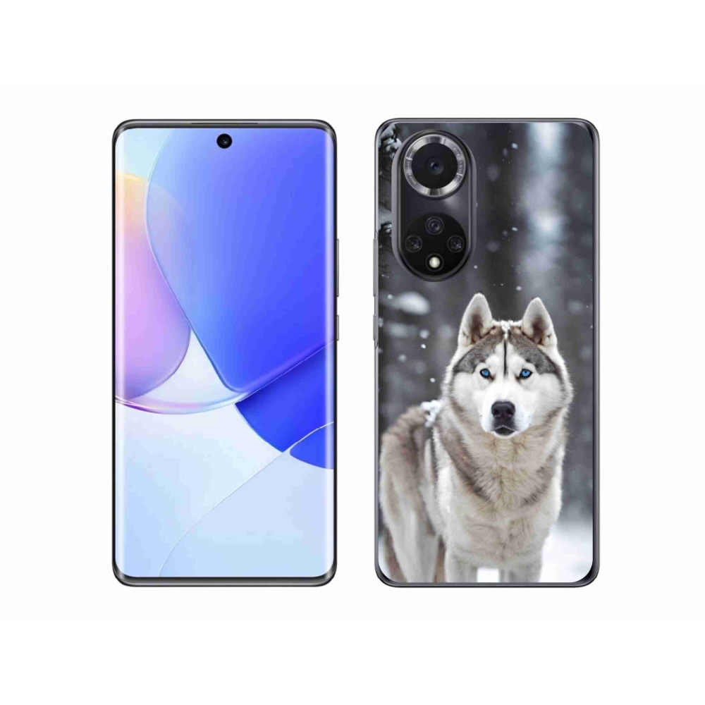 Gelový kryt mmCase na Huawei Nova 9 - husky 2