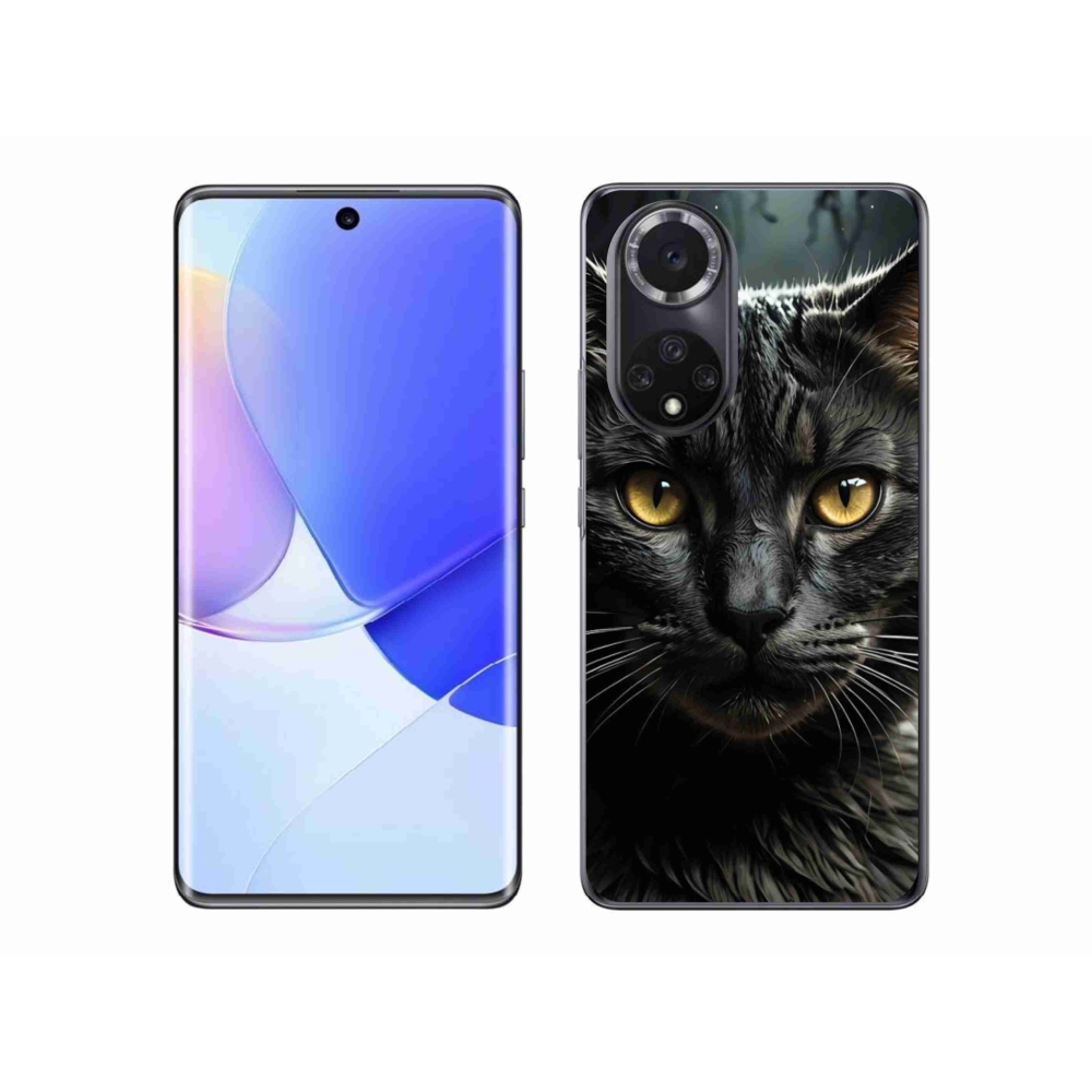 Gelový kryt mmCase na Huawei Nova 9 - kočičí pohled 3
