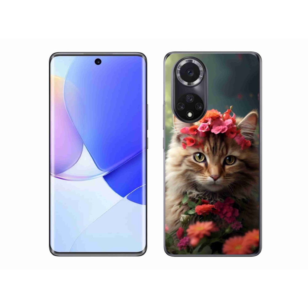 Gelový kryt mmCase na Huawei Nova 9 - kočíčí princezna