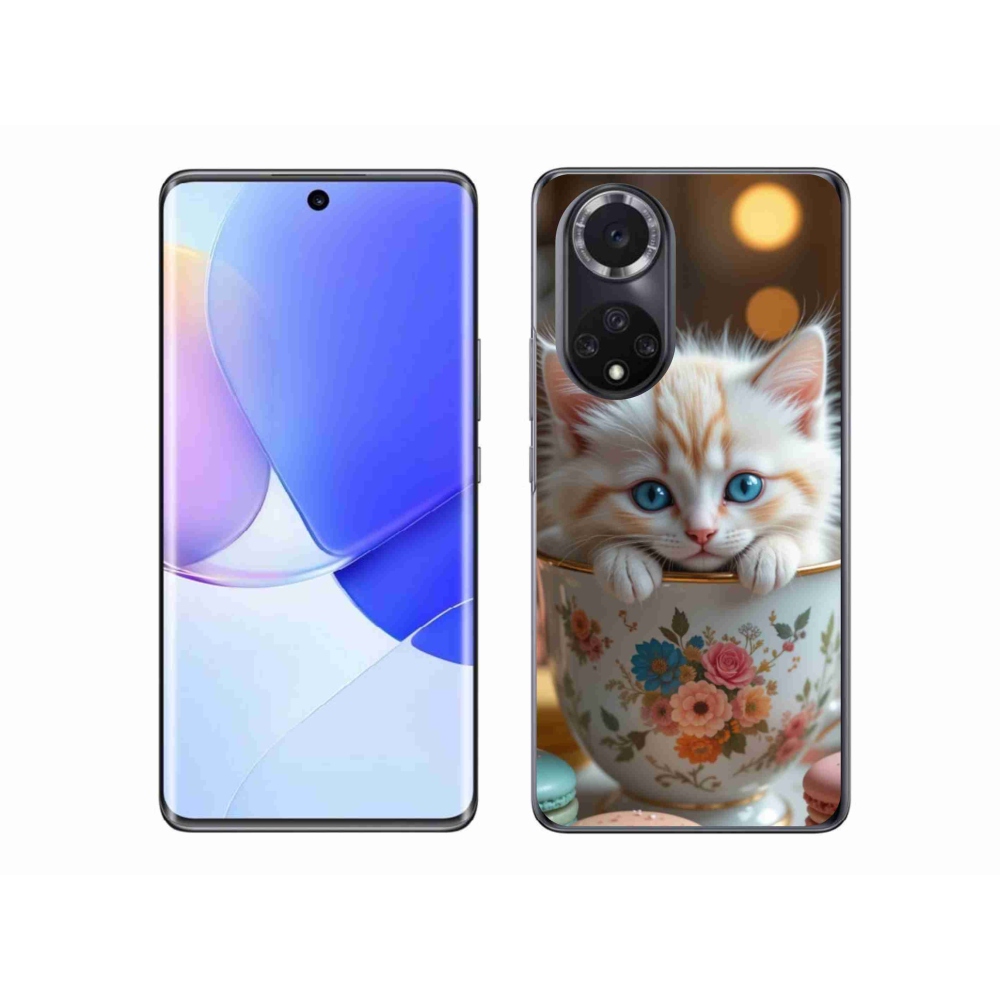 Gelový kryt mmCase na Huawei Nova 9 - roztomilé kotě 6