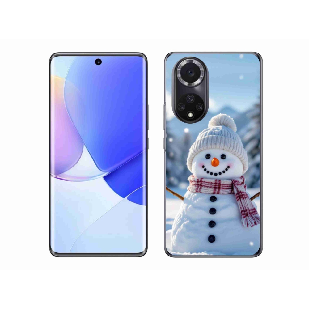 Gelový kryt mmCase na Huawei Nova 9 - sněhulák 3