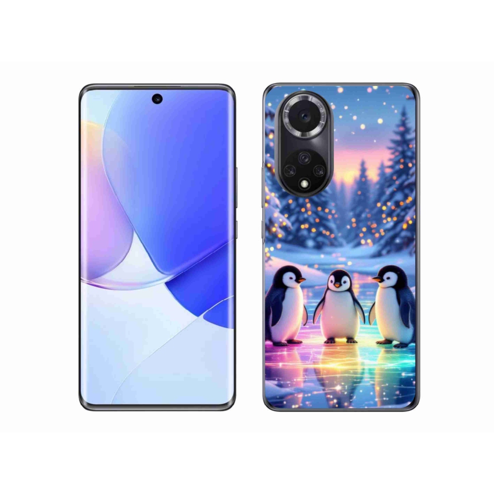 Gelový kryt mmCase na Huawei Nova 9 - tučnáci