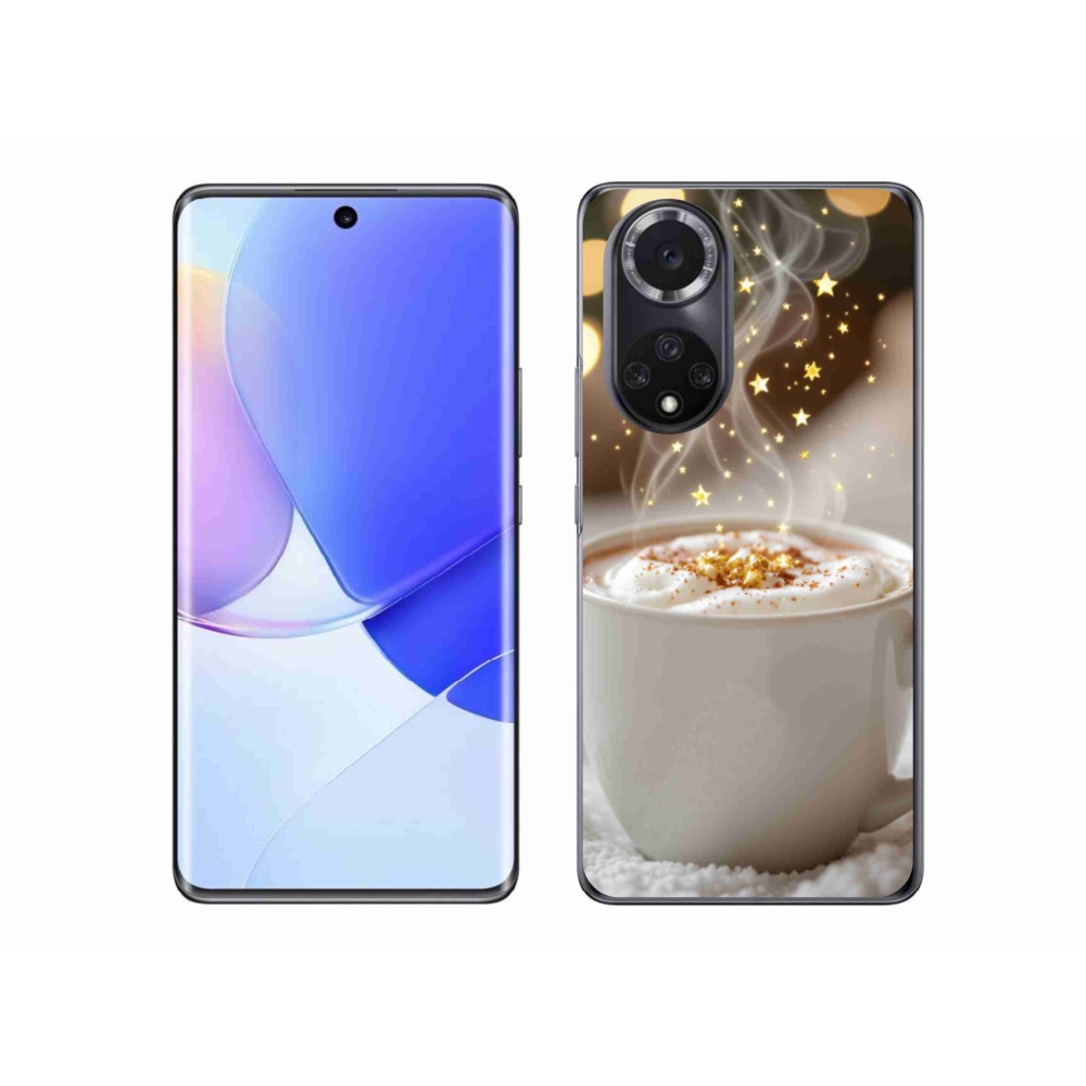 Gelový kryt mmCase na Huawei Nova 9 - vánoční horký nápoj