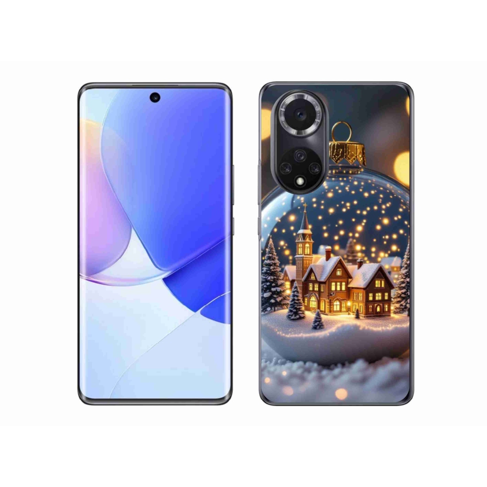 Gelový kryt mmCase na Huawei Nova 9 - vánoční koule 4