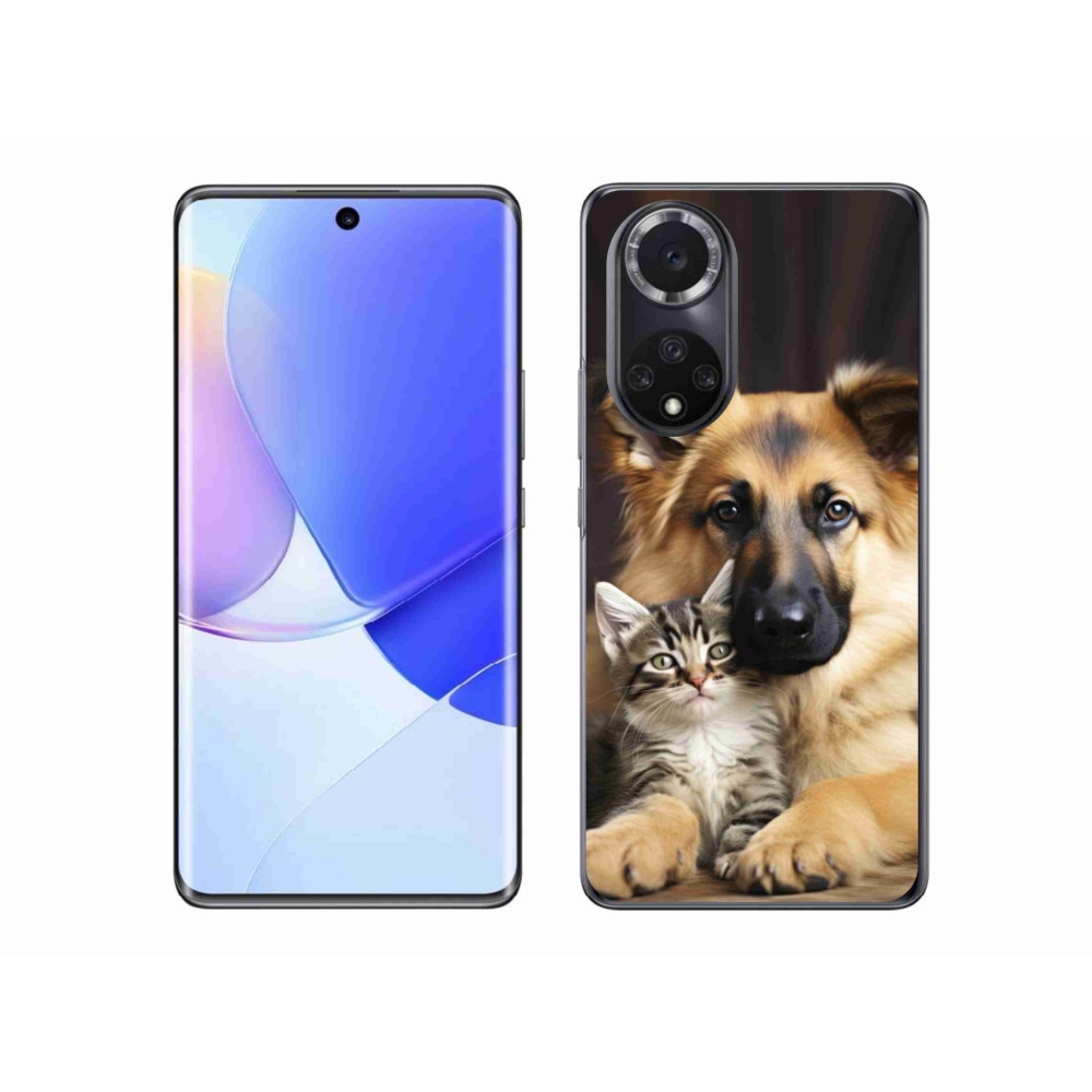 Gelový kryt mmCase na Huawei Nova 9 - zvířecí přátelství