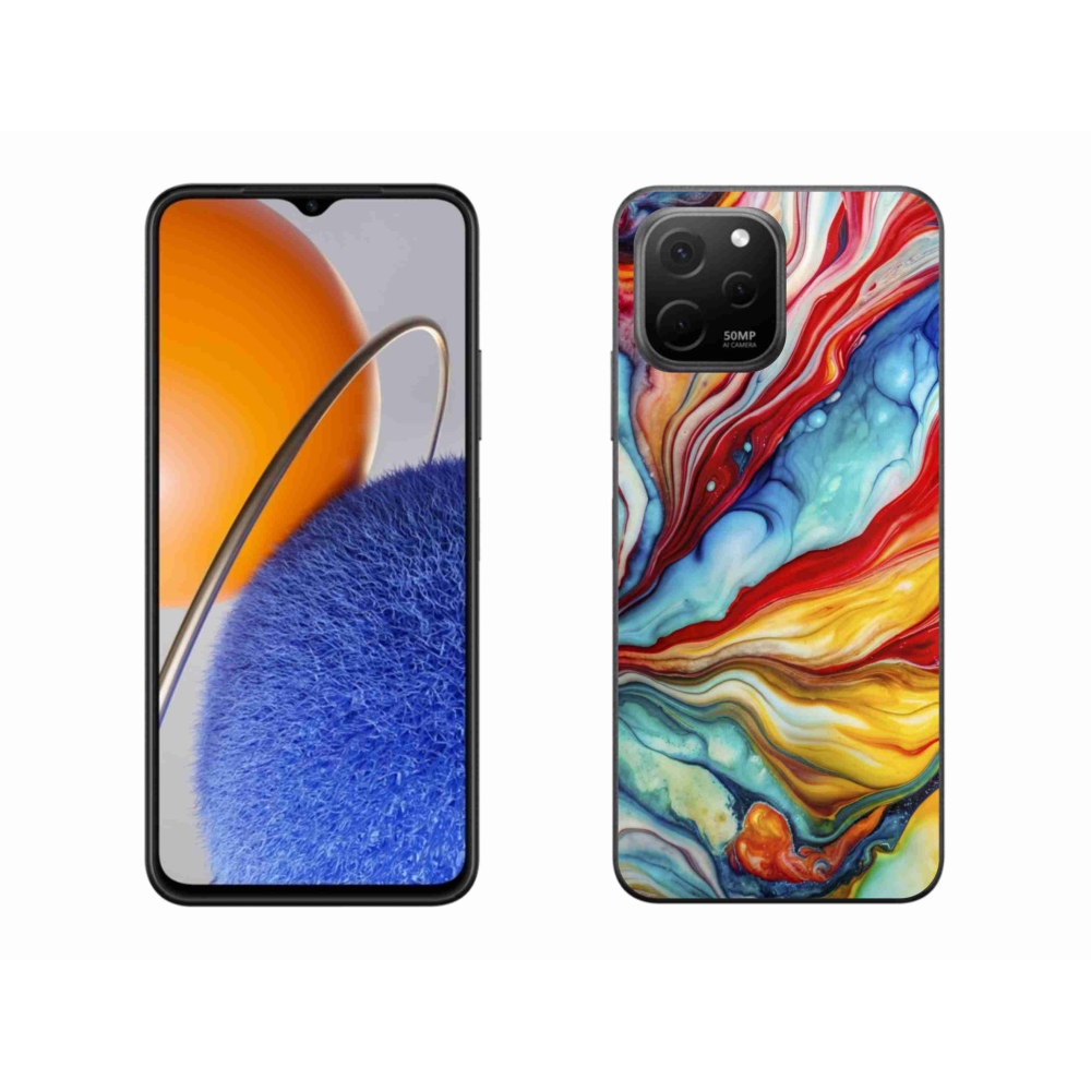 Gelový kryt mmCase na Huawei Nova Y61 - abstraktní motiv 58
