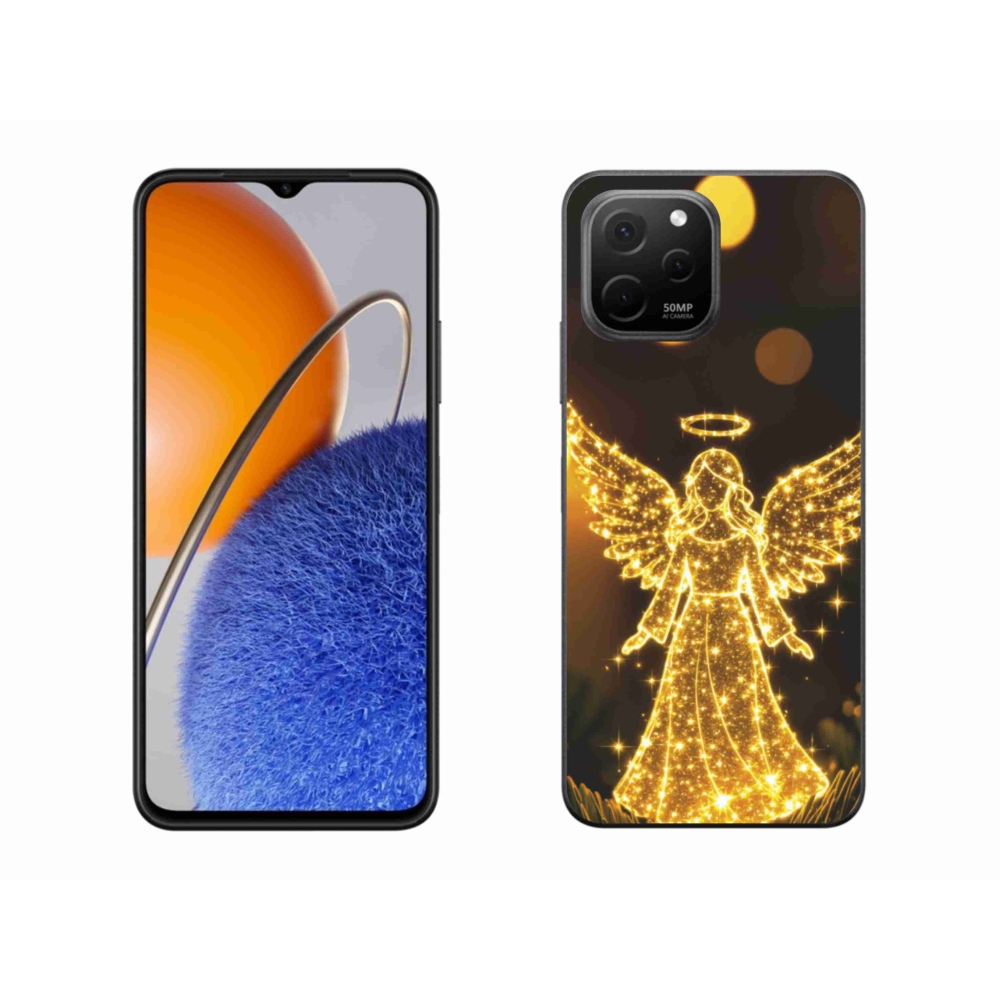 Gelový kryt mmCase na Huawei Nova Y61 - anděl