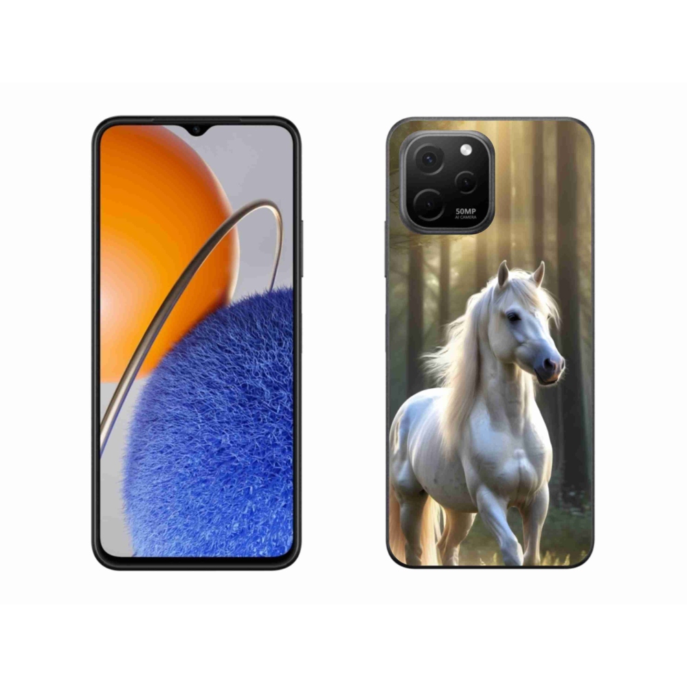 Gelový kryt mmCase na Huawei Nova Y61 - bílý kůň 3