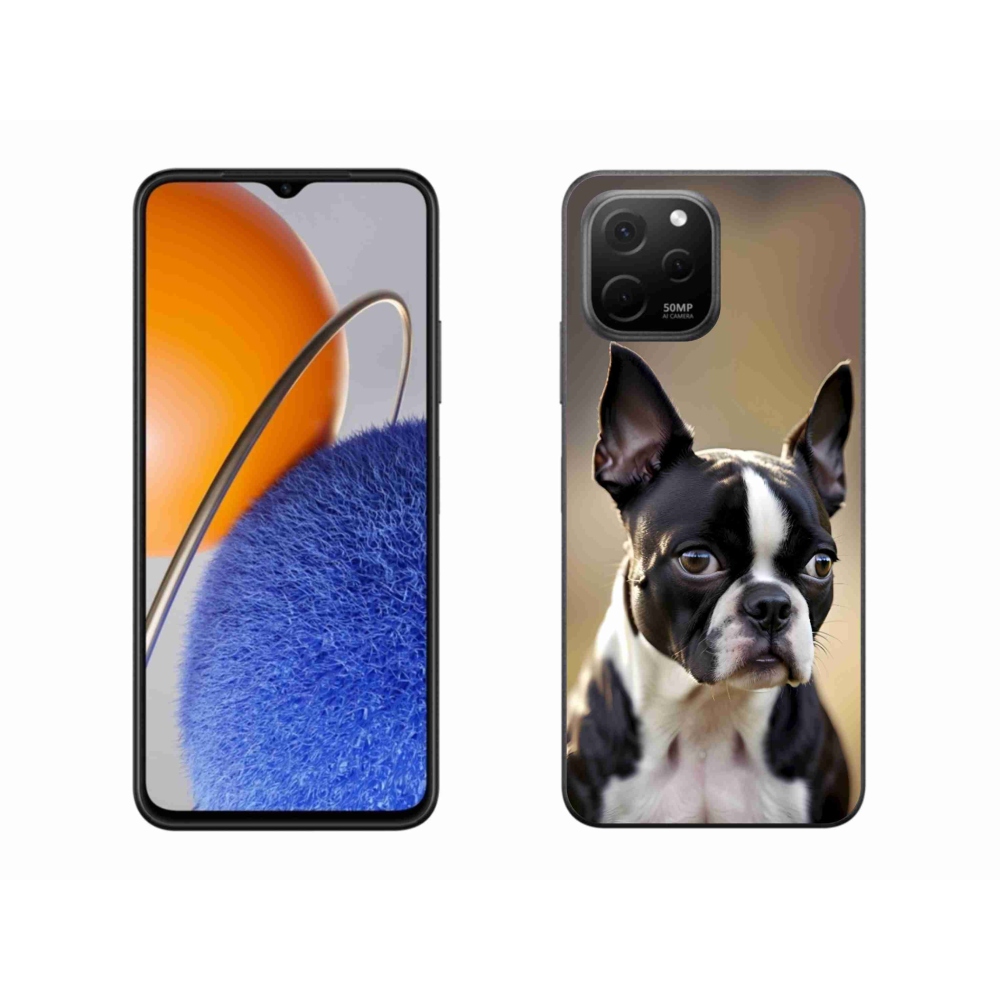 Gelový kryt mmCase na Huawei Nova Y61 - bostonský teriér