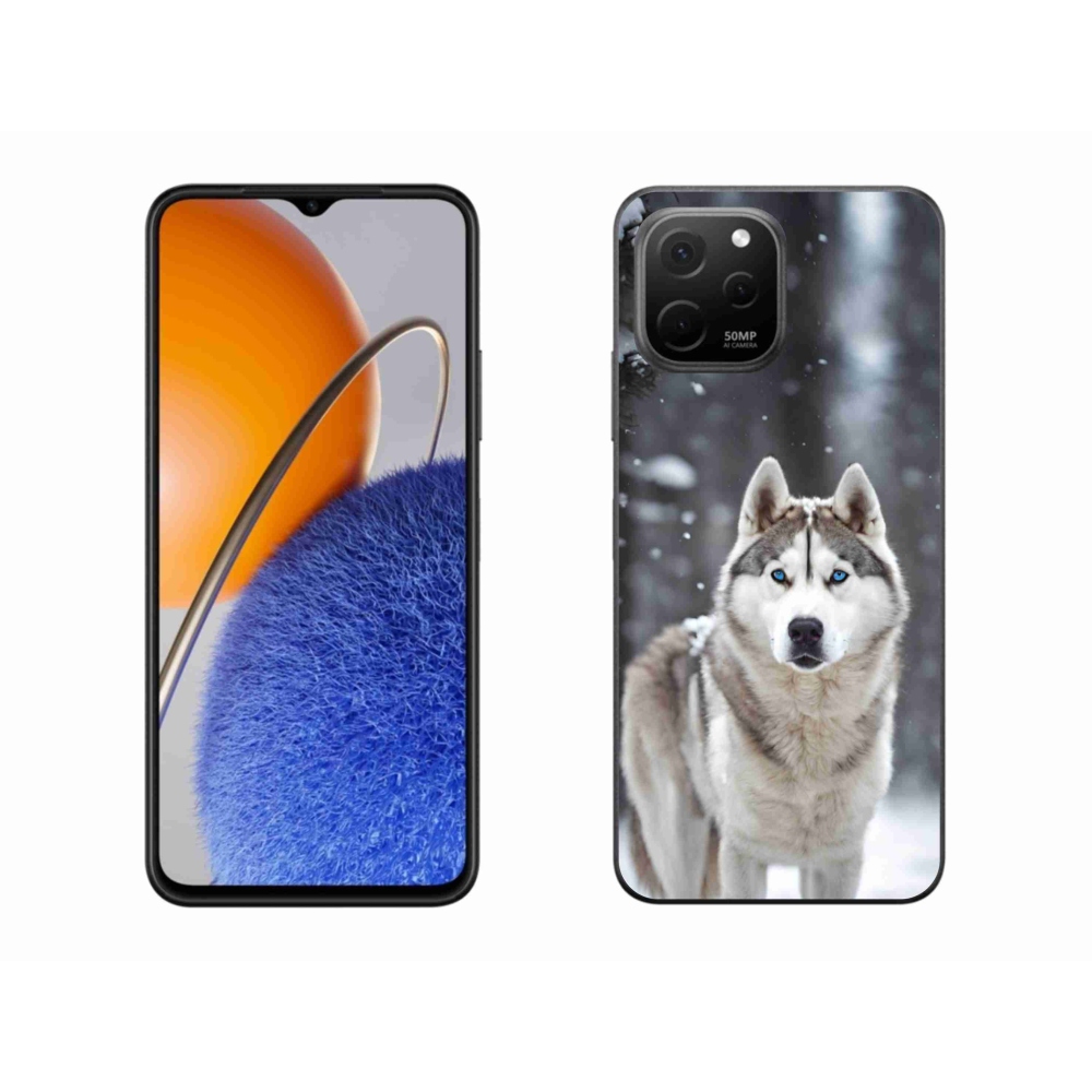 Gelový kryt mmCase na Huawei Nova Y61 - husky 2