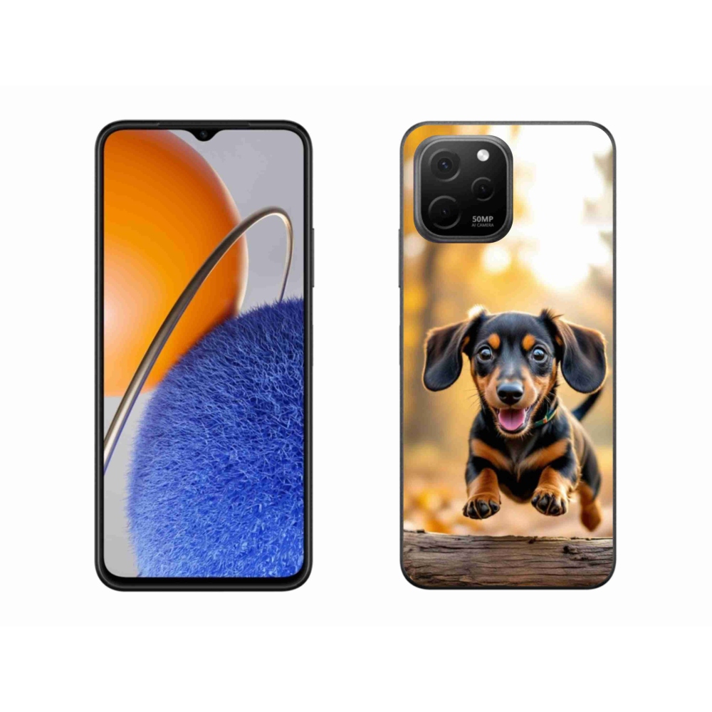 Gelový kryt mmCase na Huawei Nova Y61 - jezevčík 2