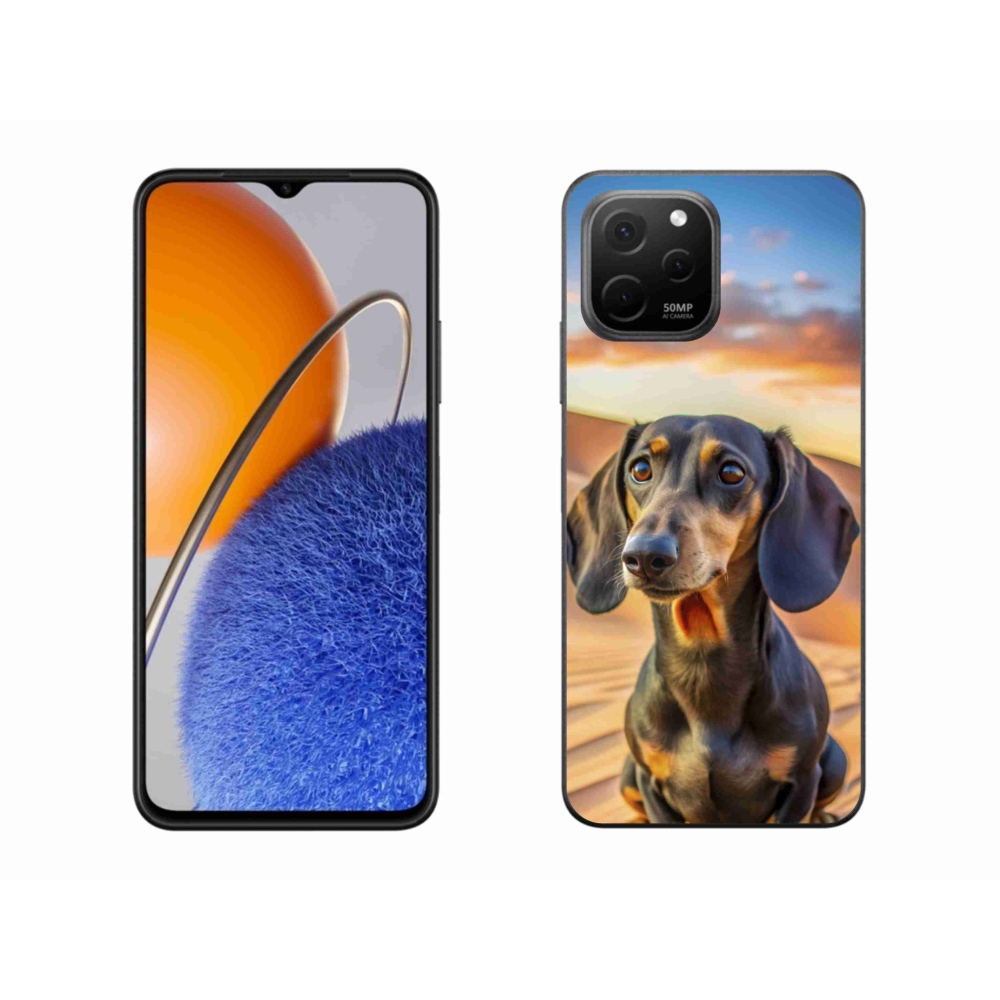 Gelový kryt mmCase na Huawei Nova Y61 - jezevčík 3 