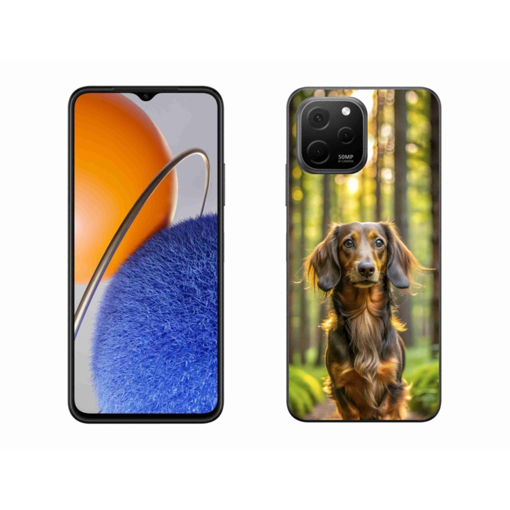 Gelový kryt mmCase na Huawei Nova Y61 - jezevčík 4