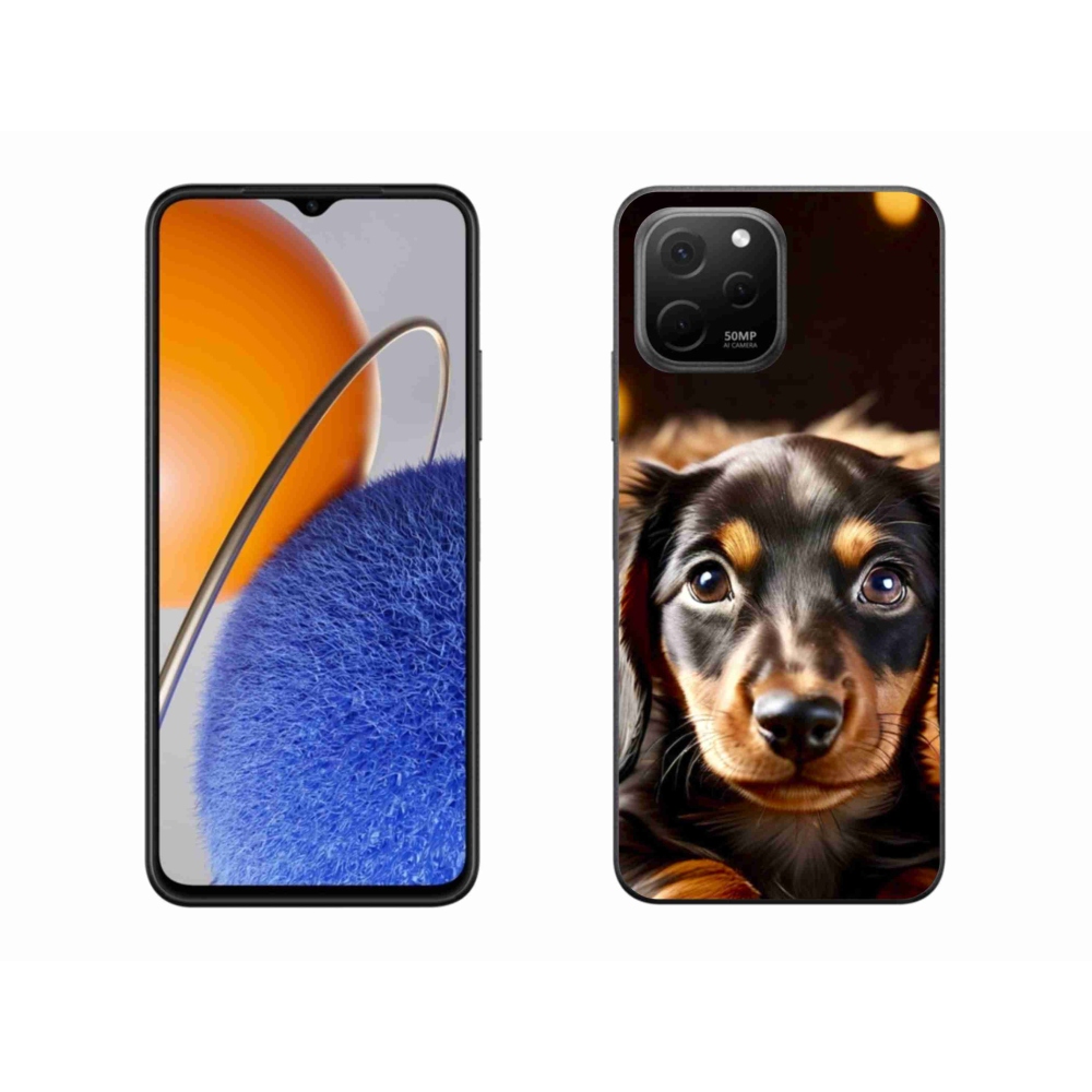 Gelový kryt mmCase na Huawei Nova Y61 - jezevčík