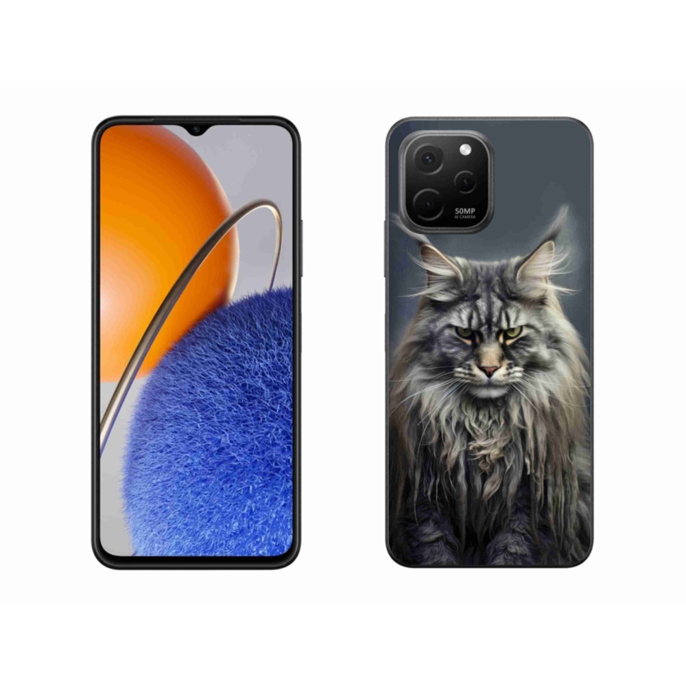 Gelový kryt mmCase na Huawei Nova Y61 - kočíčí pohled 4