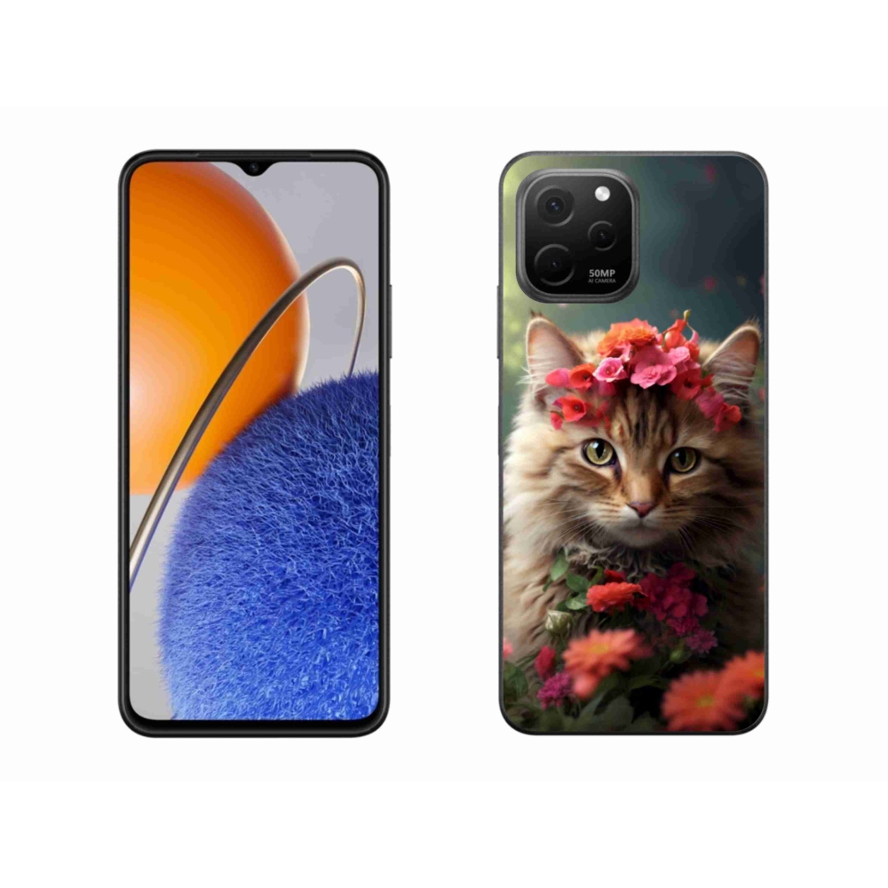 Gelový kryt mmCase na Huawei Nova Y61 - kočíčí princezna