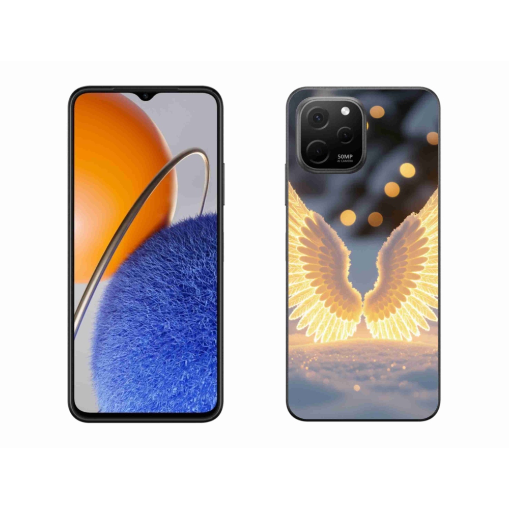 Gelový kryt mmCase na Huawei Nova Y61 - křídla