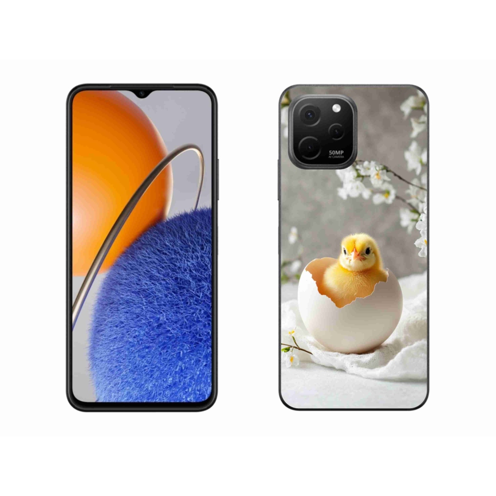 Gelový kryt mmCase na Huawei Nova Y61 - kuřátko