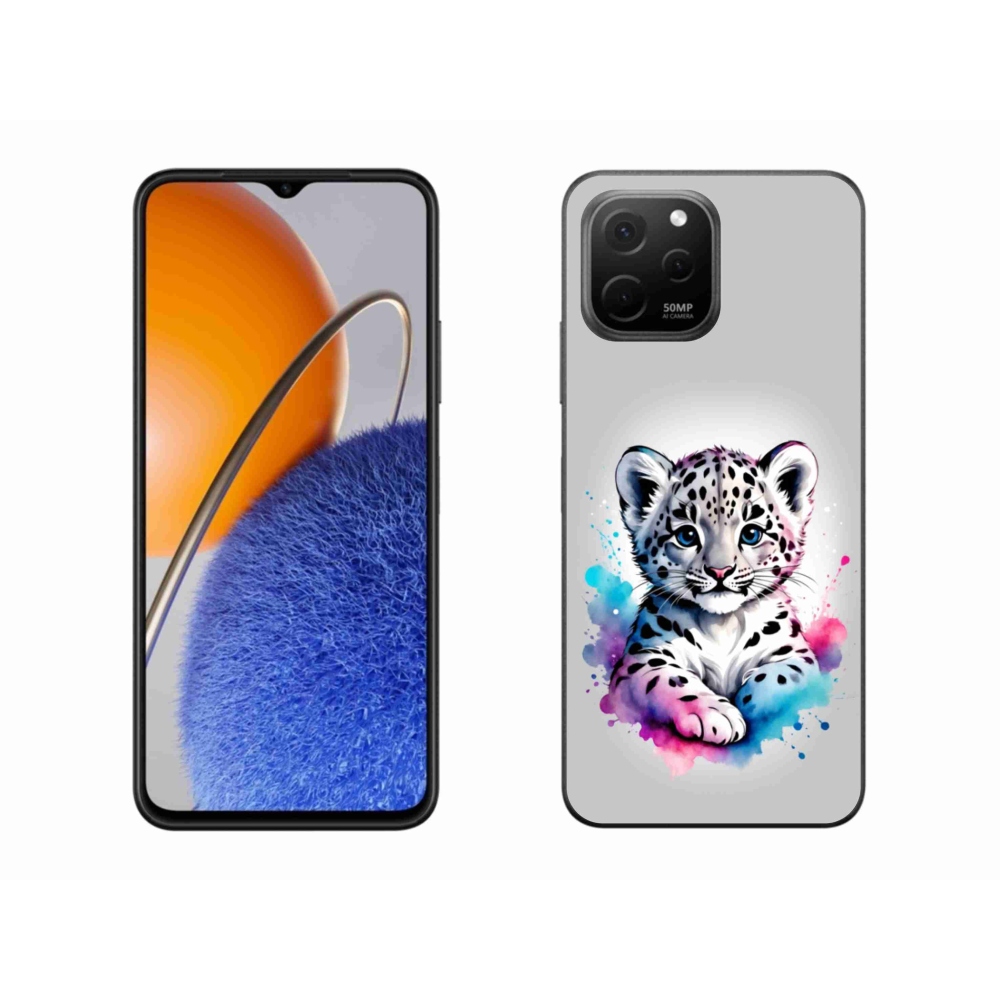 Gelový kryt mmCase na Huawei Nova Y61 - levhartí mládě