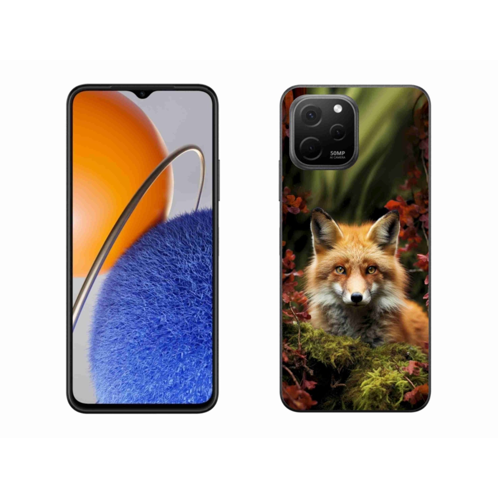 Gelový kryt mmCase na Huawei Nova Y61 - liška v lese