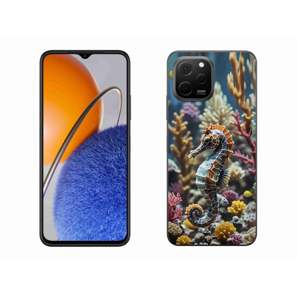 Gelový kryt mmCase na Huawei Nova Y61 - mořský koník 2