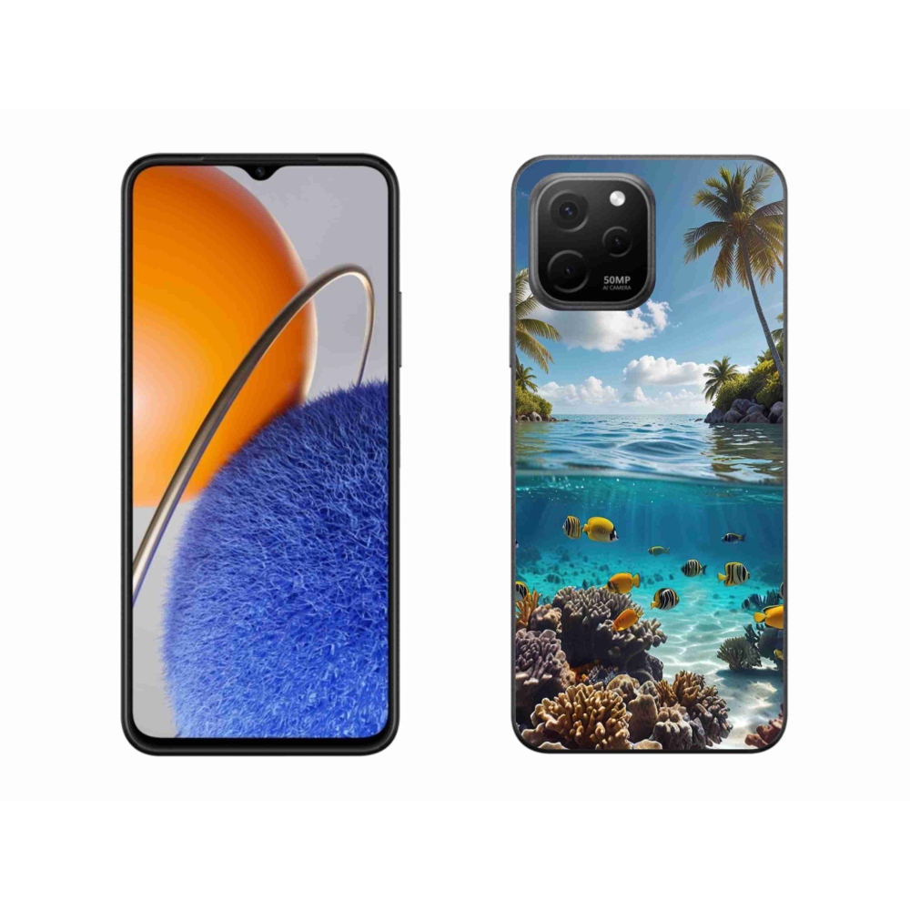 Gelový kryt mmCase na Huawei Nova Y61 - mořský svět 4