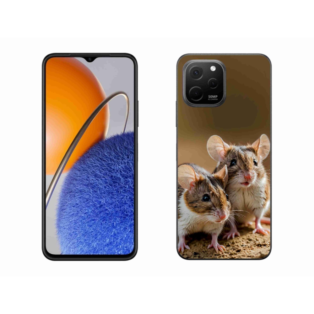 Gelový kryt mmCase na Huawei Nova Y61 - myší duo