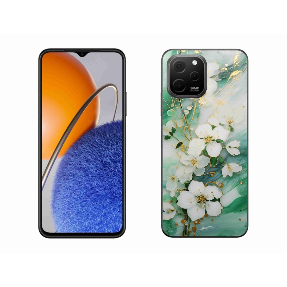 Gelový kryt mmCase na Huawei Nova Y61 - něžné květy