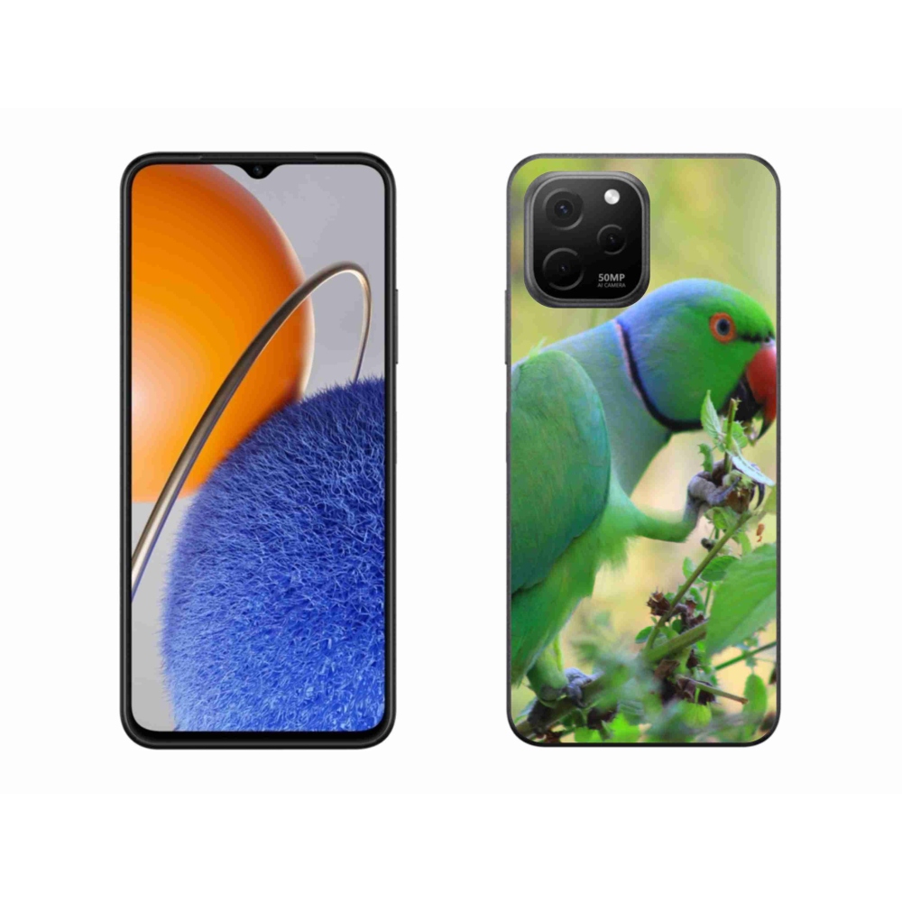 Gelový kryt mmCase na Huawei Nova Y61 - papoušek alexandr