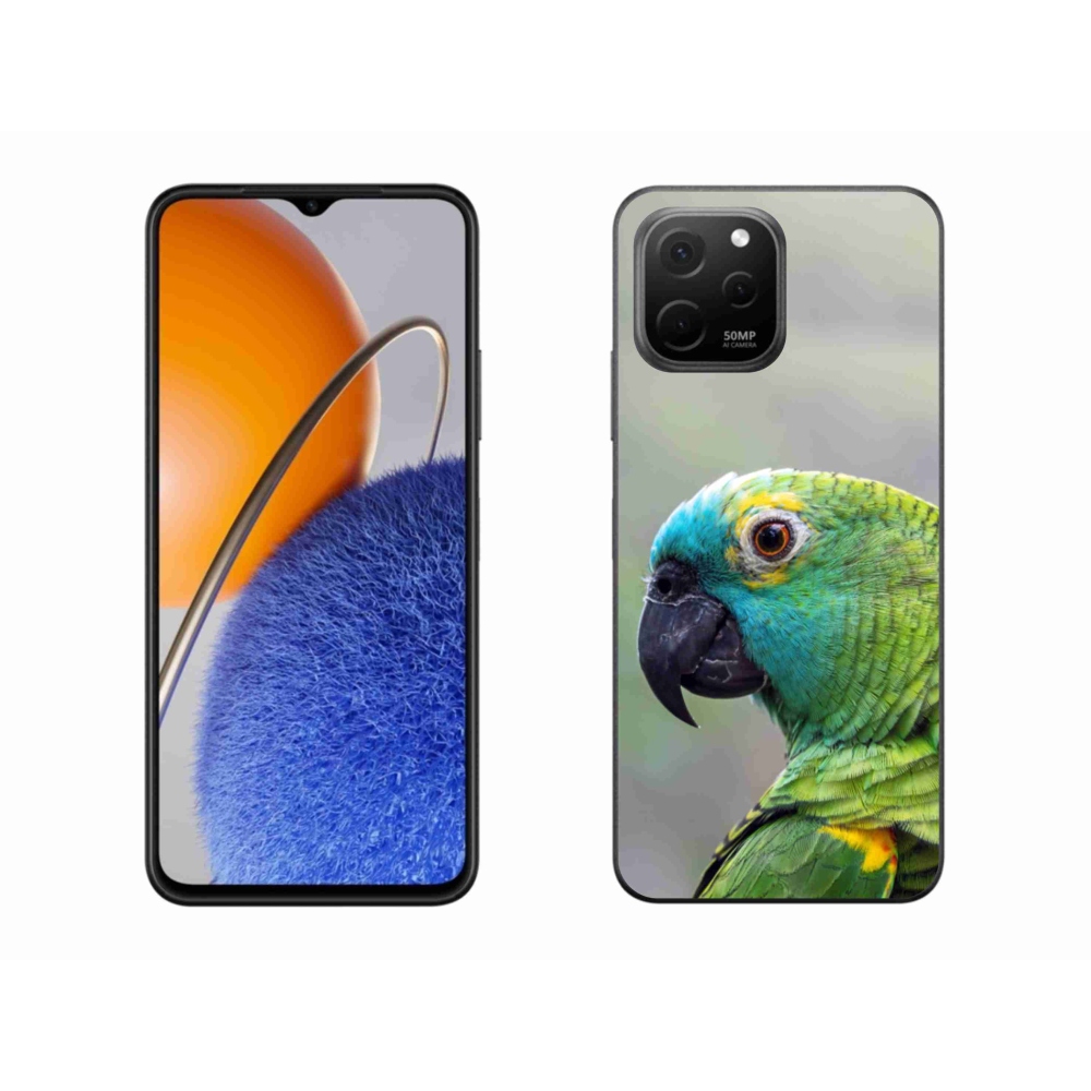 Gelový kryt mmCase na Huawei Nova Y61 - papoušek amazoňan