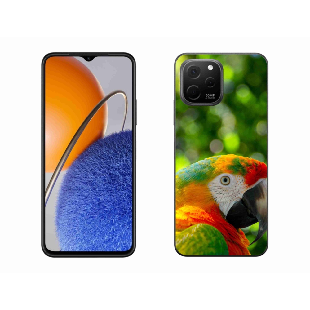 Gelový kryt mmCase na Huawei Nova Y61 - papoušek ara 3